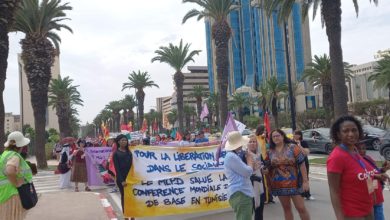 Photo of مسيرة في العاصمة بمناسبة افتتاح المؤتمر العالمي للنساء القاعديات