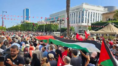 Photo of مسيرة وطنية في اليوم العالمي للتضامن مع الشعب الفسطيني